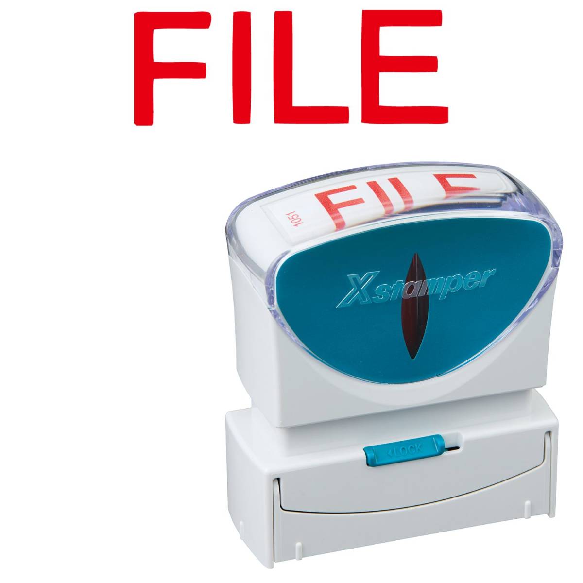@【即決】◆シヤチハタ 『FILE』ビジネス用キャップレスB型◆ ファイル/ 書類とじ 13x42mm(赤インキ)//X2-B10512拍卖