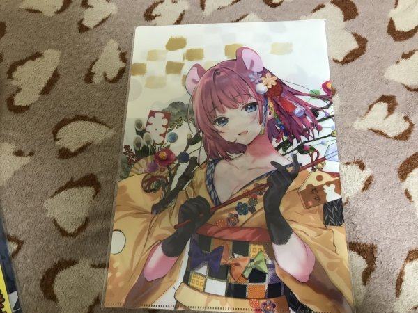 d104クリアファイル はねこと) /TETRAPOT メロンブックス特典拍卖