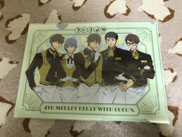 d104クリアファイル 劇場版 Free!-the Final Stroke ココス特典  シークレット 橘真琴 遠野日和 山崎宗介 芹沢尚 桐嶋 夏也拍卖