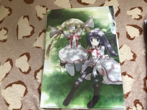 d104クリアファイル Rewrite Key 電撃G’s magazine メロンブックス特典拍卖
