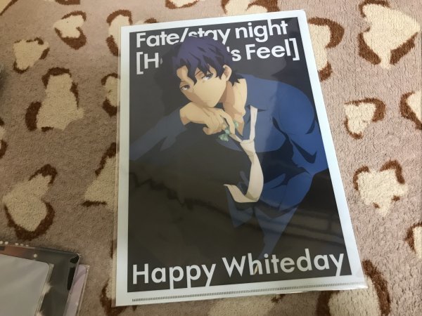 d106クリアファイル FGO Fate/stay night 劇場版 Heaven’s Feel 慎二 ufotable カフェ 原画  ホワイトデー拍卖