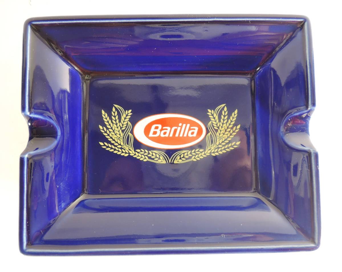 ☆B05■Barilla バリラ 灰皿 陶器製■イタリアン・パスタ 未使用拍卖