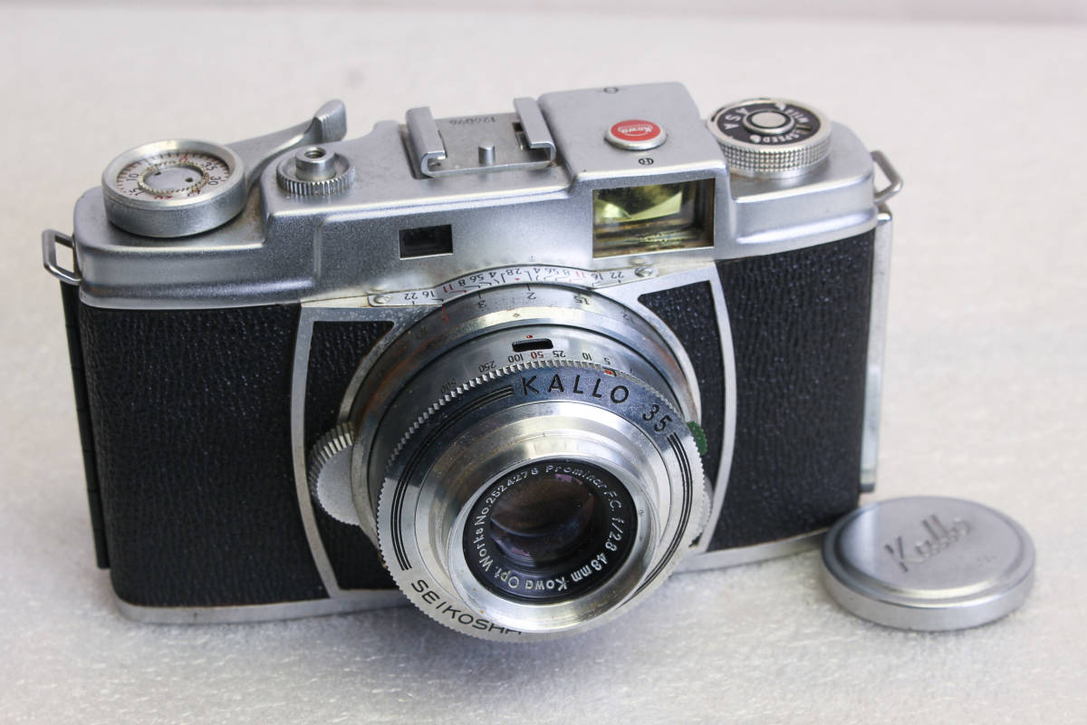 送料600円。中古。現状。コーワ KOWA KALLO 35 48mmF2.8  35mmフィルムカメラ  管理B14拍卖