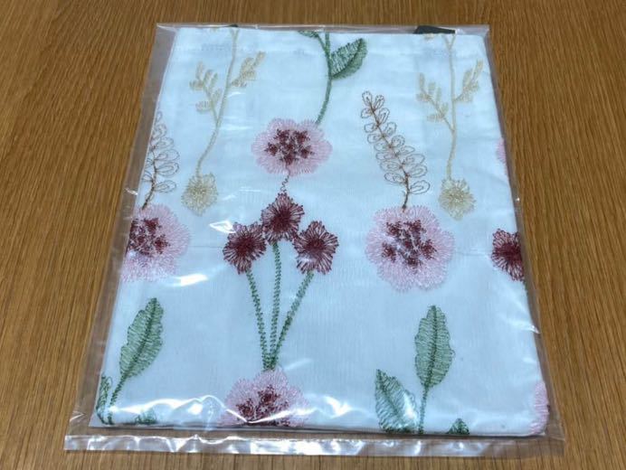 新品 未使用 未開封 ファンケル オリジナル チュールレース 花柄 軽量 刺繍 可愛い 縦長トート ノベルティ 非売品 数量限定☆拍卖