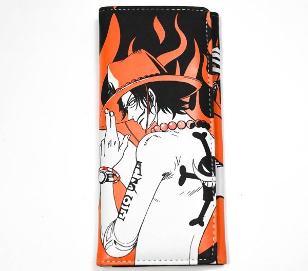 財布 サイフ onepiece ワンピース 火拳のエース ポートガス・D・エース 長財布 グッズ拍卖