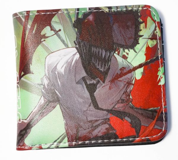 チェンソーマン チェーンソーマン 財布 デンジ ポチタ マキマ パワー 二つ折り 拍卖