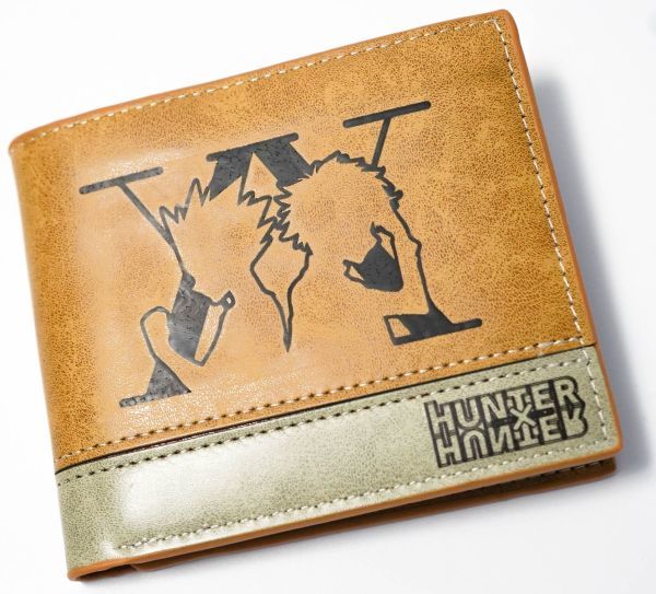 ハンターハンター 財布 キルア 白影 クラピカ クロロ 二つ折り hunterxhunter拍卖