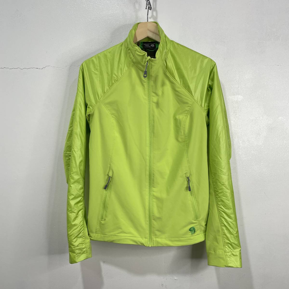 ☆送料無料☆Mountain hardwear☆マウンテンハードウェア☆ネオンカラー☆ウインドシェルジャケット☆M☆l22拍卖