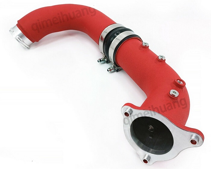 1セット限定特価 トヨタ GRスープラ A90 DB スープラ B48 2.0Lターボ アルミ チャージパイプ レッド CHARGE PIPE拍卖