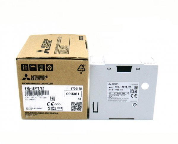 新品 MITSUBISHI/三菱 シーケンサ FX5-16EYT/ES拍卖