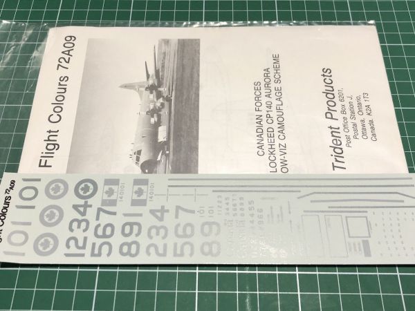 未使用 Trident/トライデント 1/72 カナダ航空 ロッキード CP140 オーロラ デカール拍卖