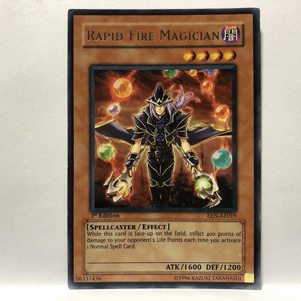遊戯王 EEN 連弾の魔術師 アジア版 1st 英語 字レア拍卖