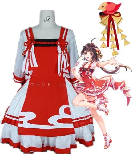 バーチャルYouTuber Vtuber にじさんじ yousaコスプレ衣装+髪飾り風(ウィッグ 靴別売り)拍卖