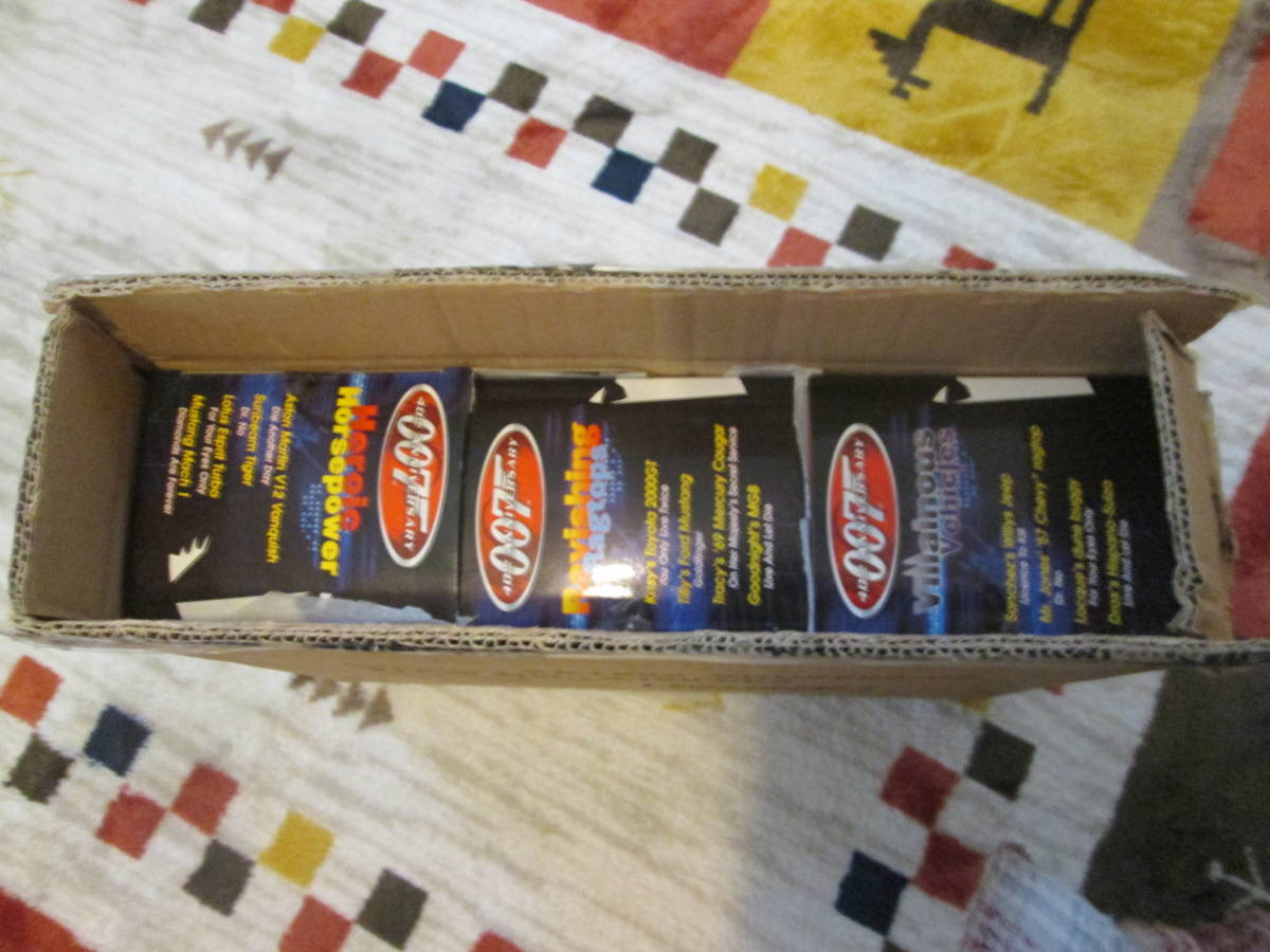 ★ レア ジョニーライトニング 007 ジェームス・ボンド 40周年記念フルセットBOX 未開封★未使用暗所保管品整理拍卖