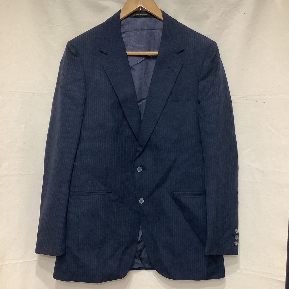 J62.古着ホルストンテーラードジャケットアメカジUSAアメリカラルフローレン ロロピアーナ 生地 春夏 ビンテージストライプ拍卖