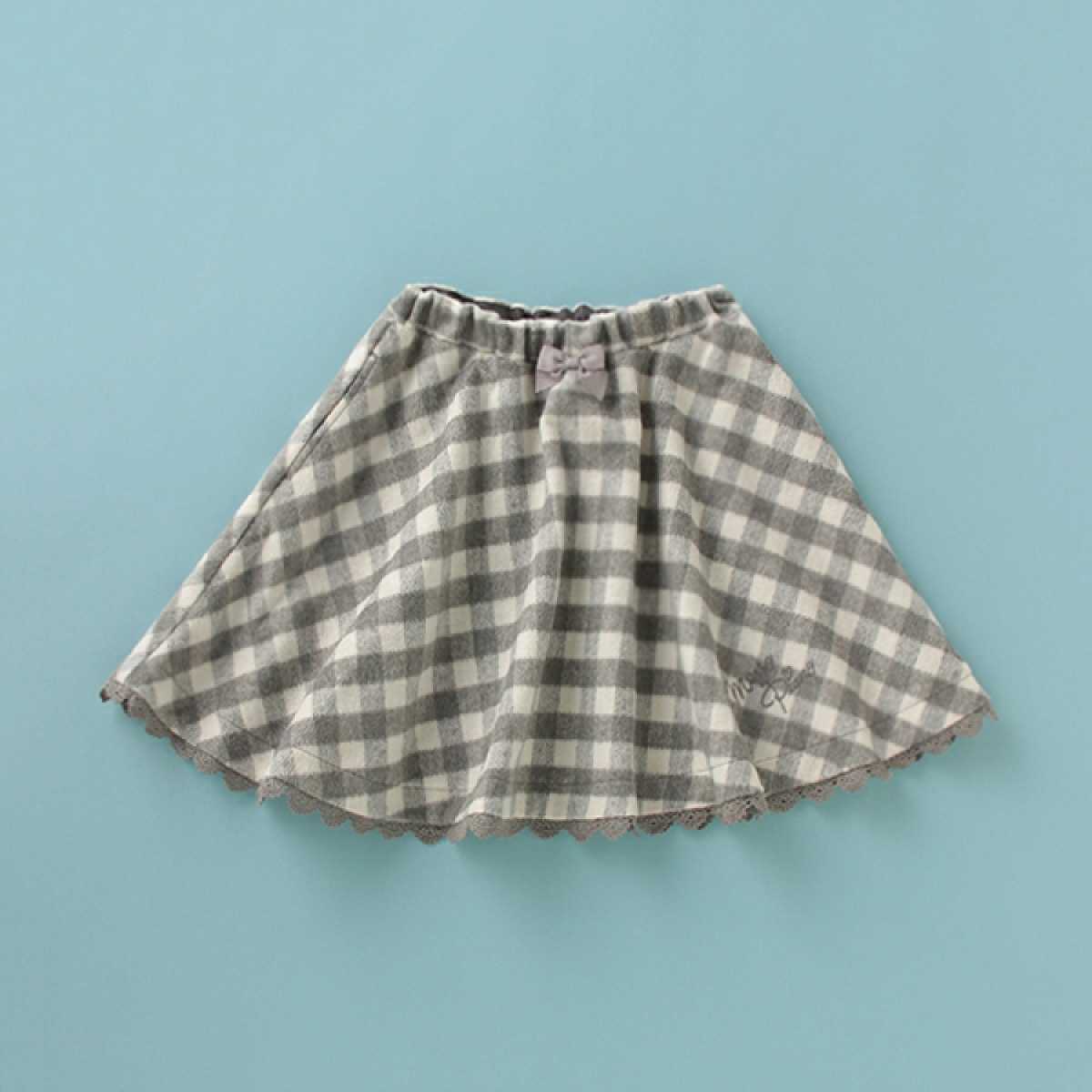 【新品】mezzo piano(メゾピアノ) チェック スカート 140拍卖