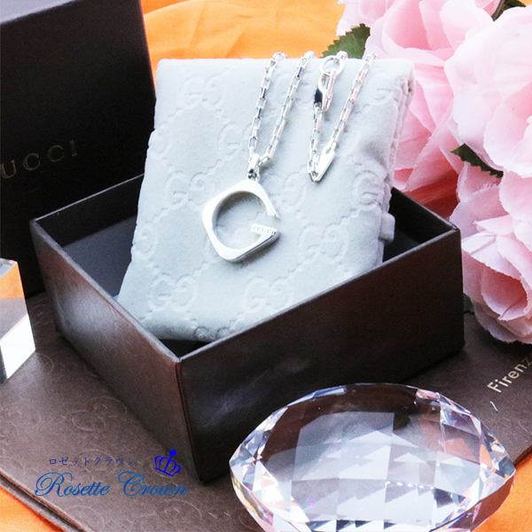 ◆新品◆値下げ交渉 は 質問で◆未使用◆グッチ◆スクエアGネックレス◆拍卖