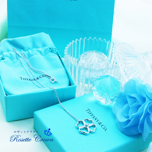 ◆新品◆値下げ交渉 は 質問で◆未使用◆ティファニー◆クローバーペンダント◆拍卖