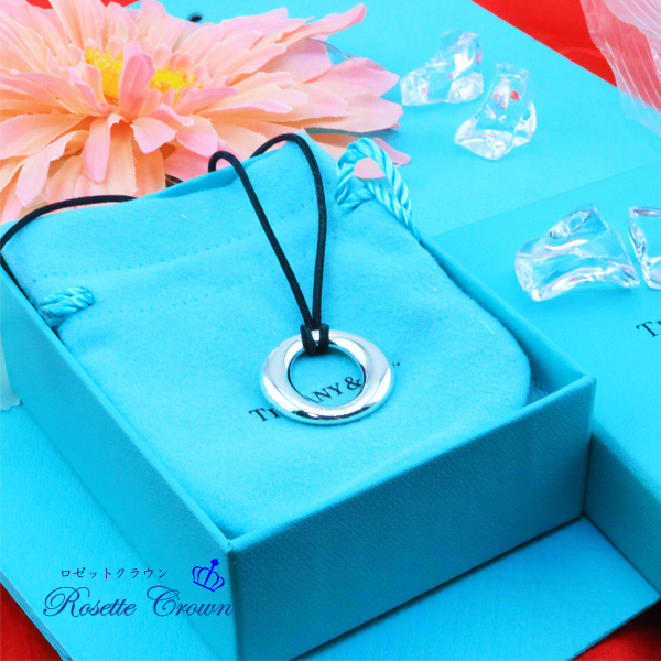 ◆新品◆値下げ交渉 は 質問で◆未使用◆ティファニー◆セビアナネックレス(シルクコード)◆拍卖