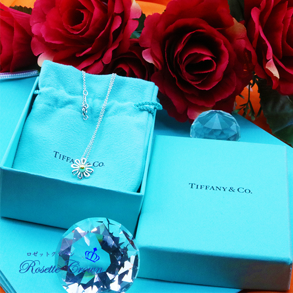 ◆新品◆値下げ交渉 は 質問で◆未使用◆ティファニー◆ディジーネックレス コンビ◆拍卖