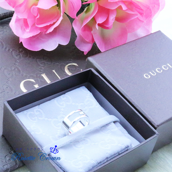 ◆新品◆値下げ交渉 は 質問で◆未使用◆グッチ◆ブランテッドGリング8号 ◆拍卖