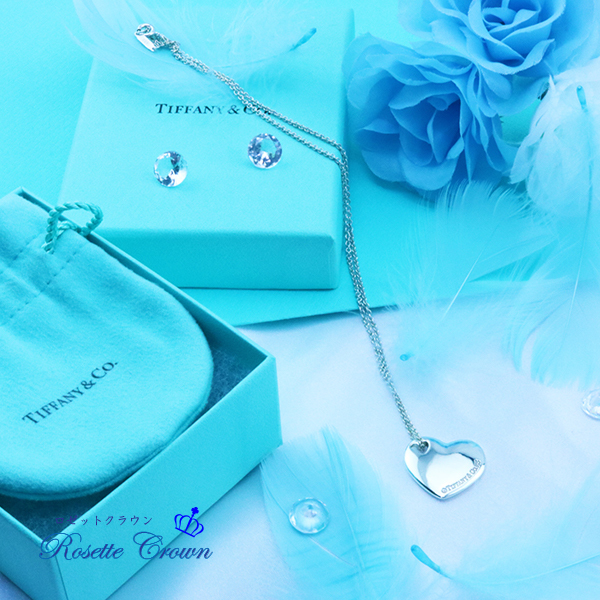 ◆新品◆値下げ交渉 は 質問で◆未使用◆ティファニー◆2ハートネックレス◆拍卖