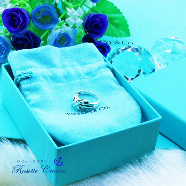 ◆新品◆値下げ交渉 は 質問で◆未使用◆ティファニー◆シグネチャークロスリング7号◆拍卖