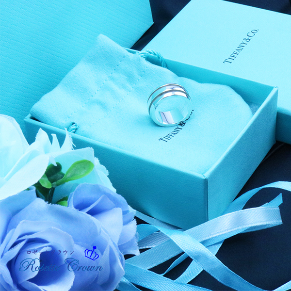 ◆新品◆値下げ交渉 は 質問で◆未使用◆ティファニー◆ラインリング9号◆拍卖