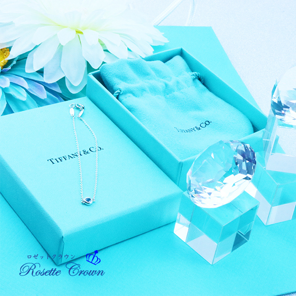 ◆新品◆値下げ交渉 は 質問で◆未使用◆ティファニー◆カラーバイヤザードブレスレット アクアマリン◆拍卖