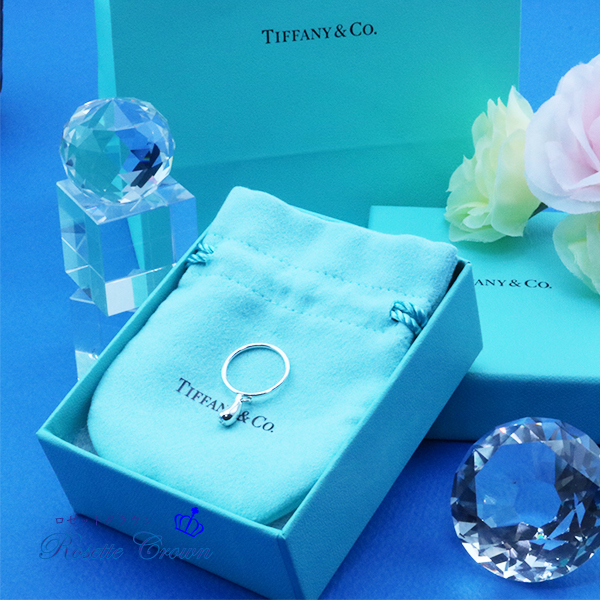◆新品◆値下げ交渉 は 質問で◆未使用◆ティファニー◆ティアドロップリング9号◆拍卖