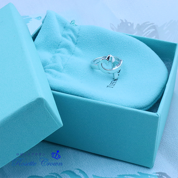 ◆新品◆値下げ交渉 は 質問で◆未使用◆ティファニー◆ラビングハートリング10号◆拍卖