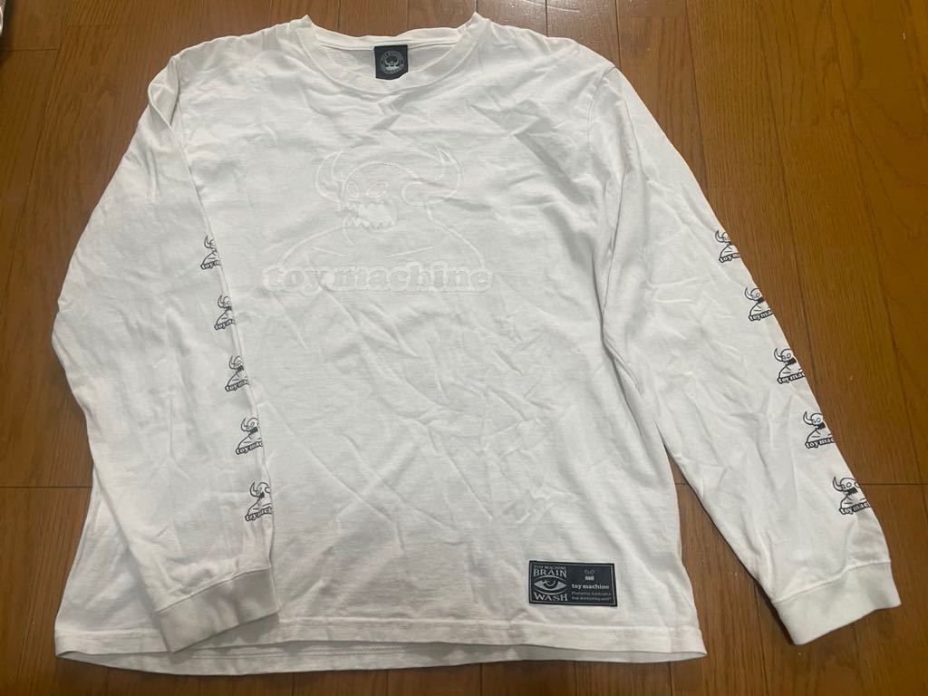 トイマシーン toymachine スケボー スケーター スケートボード 長袖 Tシャツ ロンT L拍卖