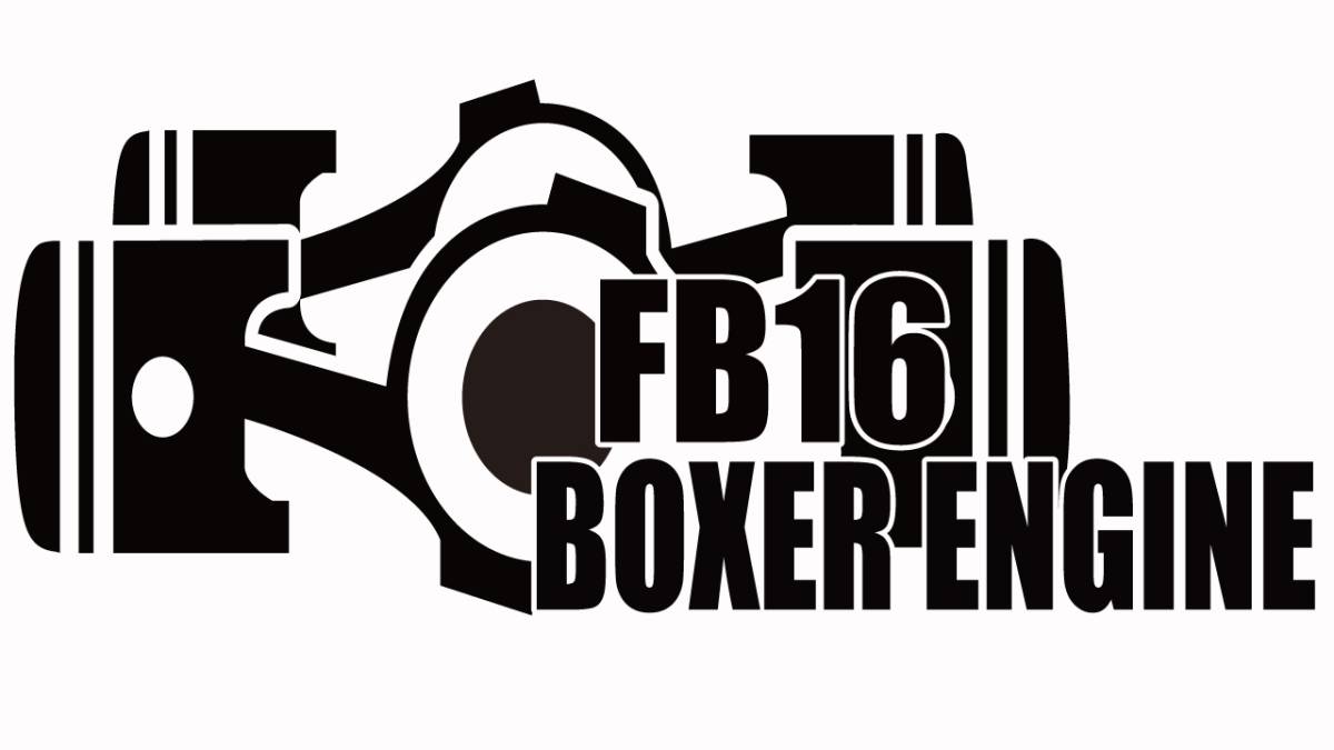 ボクサーエンジン FB16 スバル STI ステッカー 164拍卖