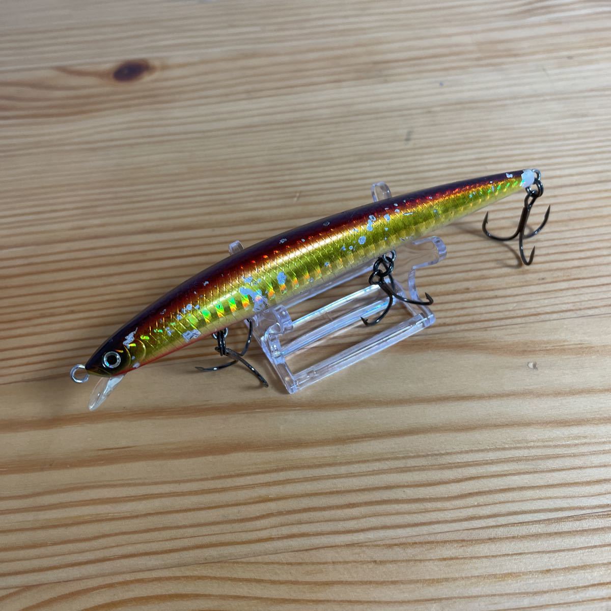 シーバス ミノー ダイワ DAIWA ショアラインシャイナー SL12 F 未使用フック交換済み拍卖