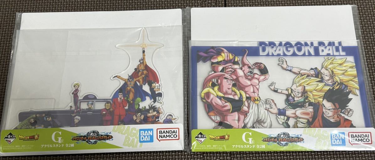 新品・未開封【G賞 アクリルスタンド(超スーパーヒーロー/魔人ブウ編)】全2種 一番くじ ドラゴンボール VSオムニバスグレイト DRAGON BALL拍卖