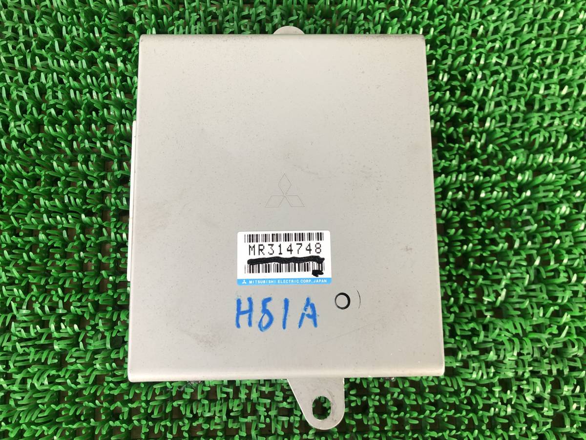 即決値段 動作OK 三菱 パジェロミニ H56A H51A エンジンコンピューター エンジン CPU ECU コントロールユニット MR314748拍卖