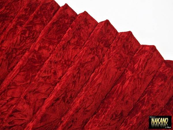 トラック用 仮眠カーテン チンチラ レッド 赤遮光 最高級 金華山 チンチラベロア生地 プリーツ 暗幕加工 車中泊 安眠 拍卖