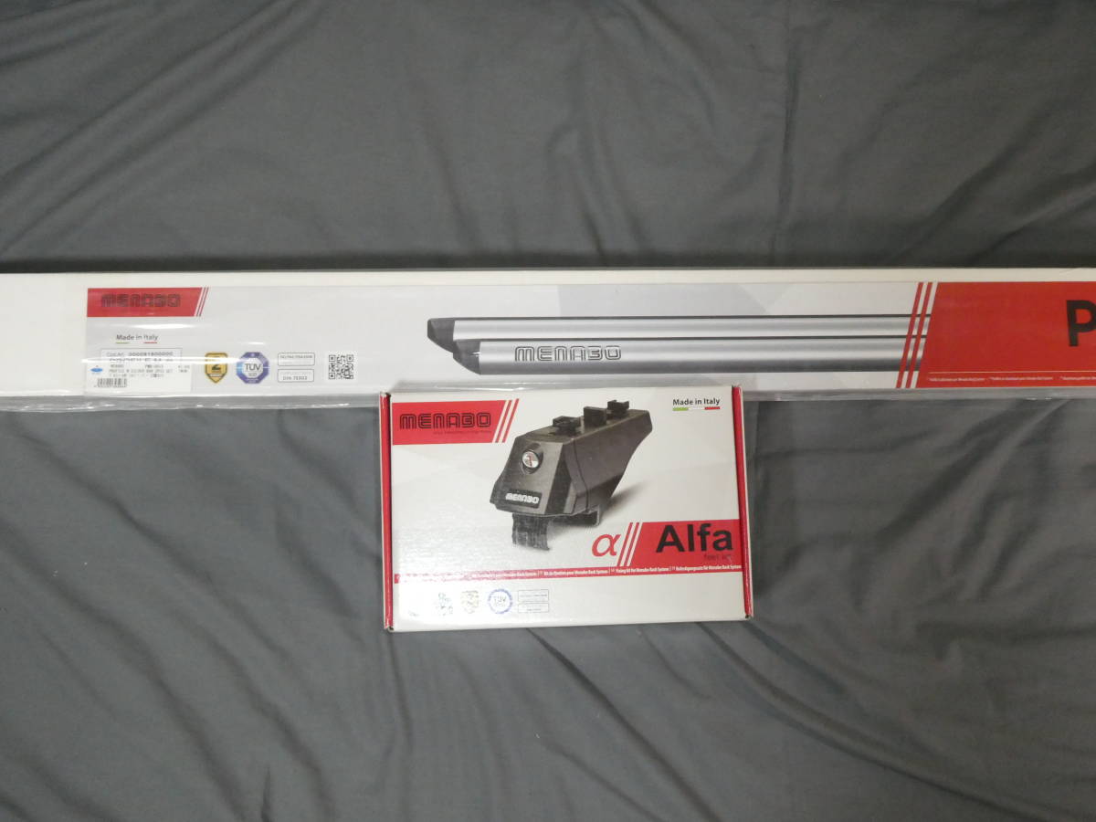 MENABO メナボ ルーフバー取付キット プロフィールM ALFAセット ヴェゼル RU1/2/3/4 キャリアセット拍卖