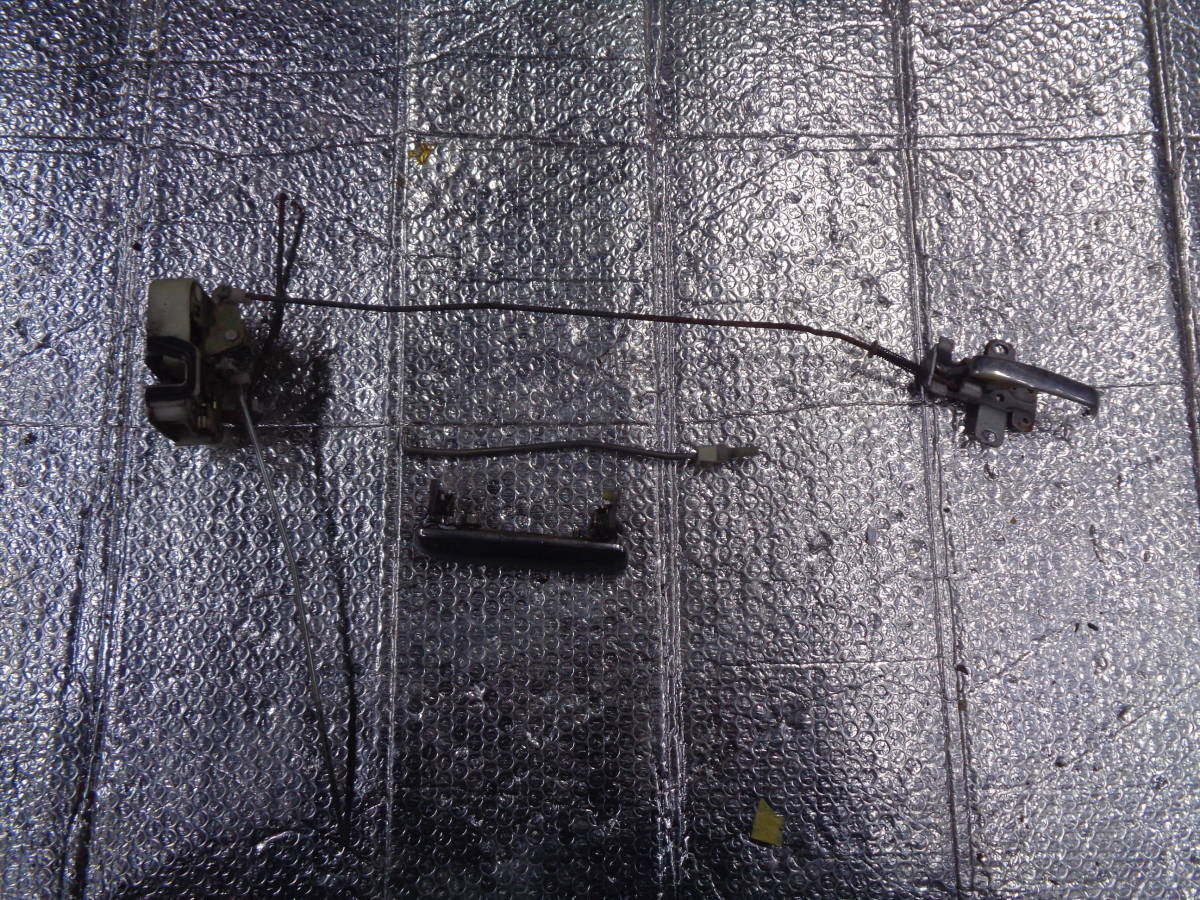 HB310 サニー 純正 助手席側 アウター インナー ハンドル ロッド 売切拍卖