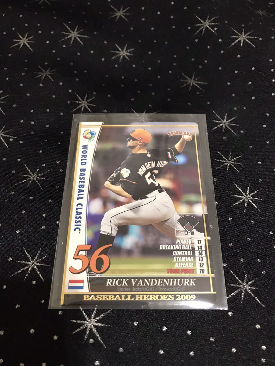 WBC オランダ代表 バンデンハーク拍卖