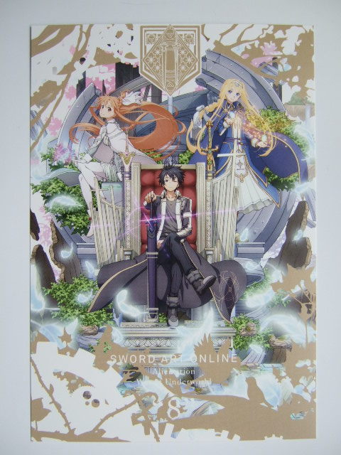 ソードアート・オンライン ポストカード 上野の森美術館 限定 SAO展 THE ART OF SWORD ART ONLINE AOSAO展 E-8 匿名配送 未使用拍卖