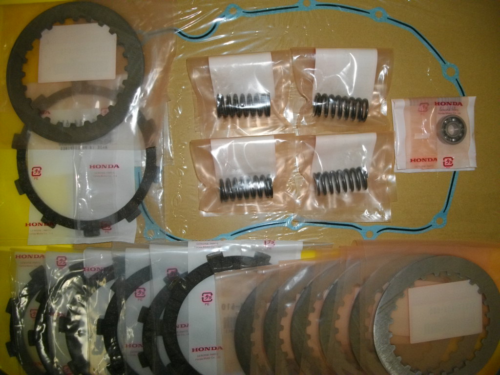 クラッチOHセット Hw07 CB400TホークⅡ CB250T CB400NホークⅢ CB250N CB400DスーパーホークⅢ NC04 MC03 ホンダ 純正新品拍卖