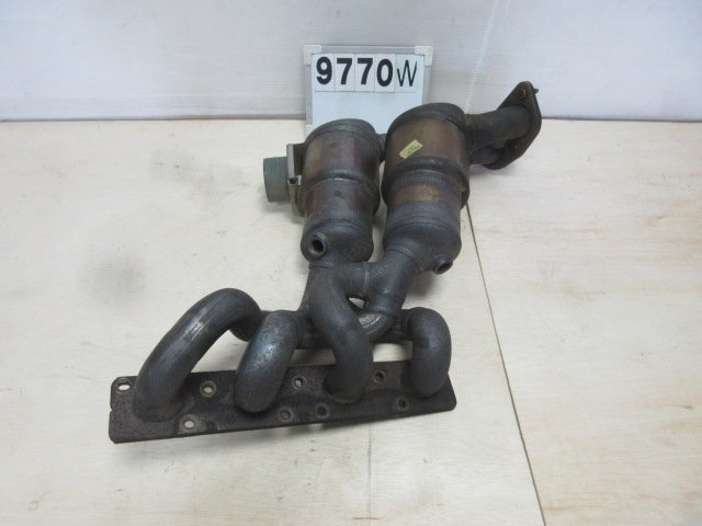 !9770W BMW 320i 前期 E90 3シリーズ 純正 触媒 ショクバイ キャタライザー コンバーター パラジウム ロジウム L拍卖