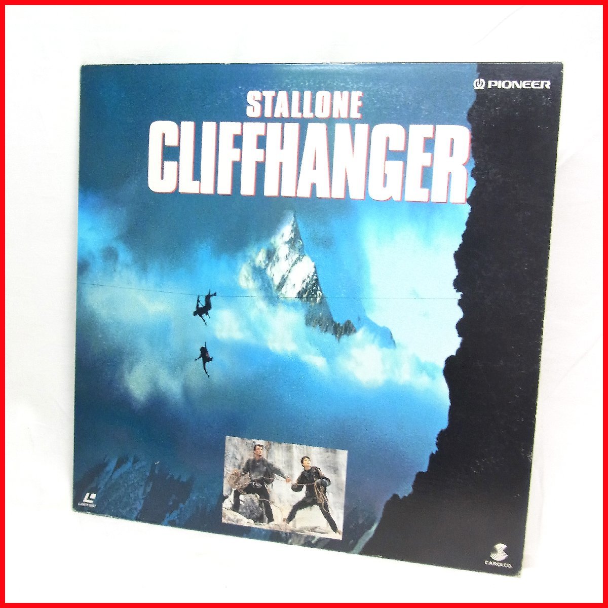 中古●クリフハンガー レーザーディスク TVサイズ 日本語吹き替え版●パイオニアLDC シルベスター スタローン 動作未確認 現状品 札幌拍卖