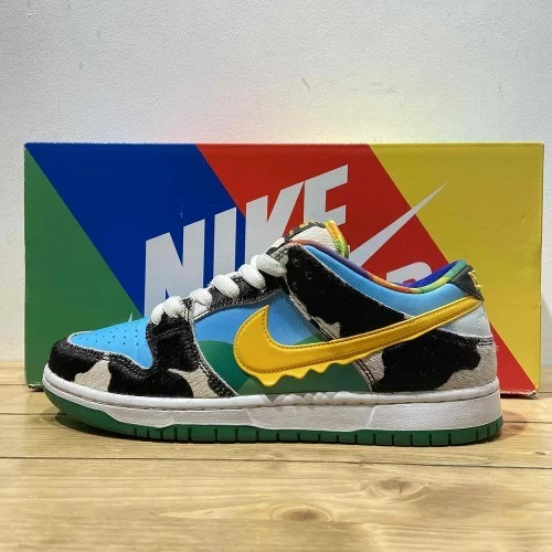 NIKE 20ss SB DUNK LOW Ben&Jerry's Chunky Dunky 25.5cm CU3244-100 ナイキエスビーダンクロー ベンアンドジェリーズチャンキーダンキー拍卖
