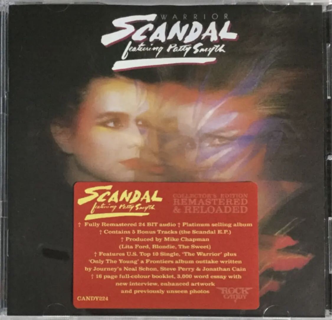 リマスター盤!ボーナス曲入り!SCANDAL feturing Patty Smyth / WARRIOR拍卖