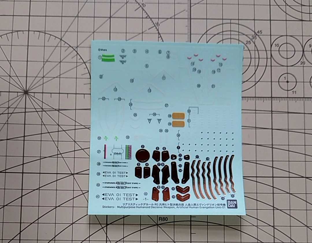 RG エヴァンゲリオン 初号機 ステッカー拍卖