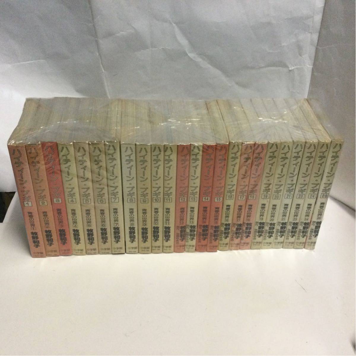 ハイティーン・ブギ 青春の世界 全26巻 欠品有り 24冊セット 初版20冊 牧野和子拍卖