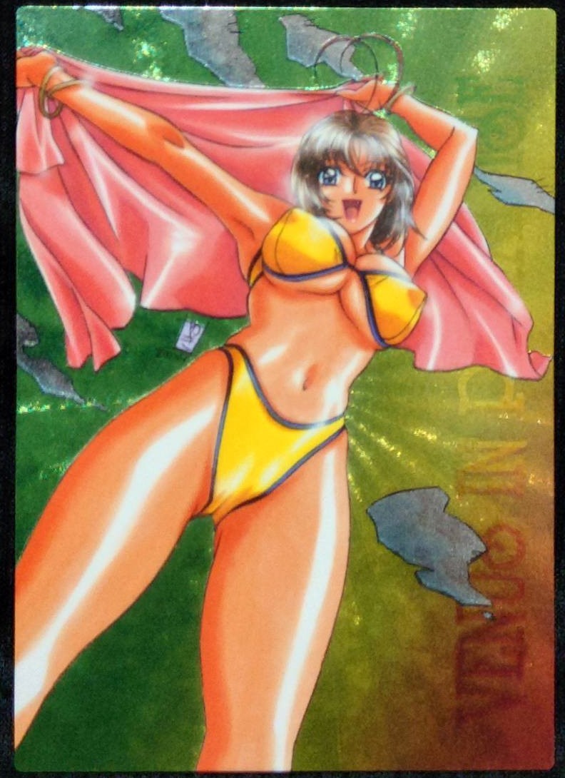 V・I・P'99 SUMMER 非売品 うめつ ゆきのり氏描き下ろし プレゼントカード ヴィーナス・イン・パラダイス V.I.P 未来蜂★セクシー アダルト拍卖