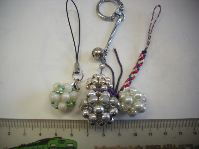 キーホルダー ■ビーズ細工?■/#3883拍卖